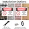 Signmission Battery Charging Area No Smoking Danger Sign, Plastic, 10in W x 7in L, 2PK OS-2PACK-DS-P-710-L-1040 - alternate 6